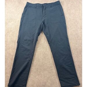 Municipal Sport Superstretch Utility Pants Mens 36 Gray Stretch Cotton Chinos